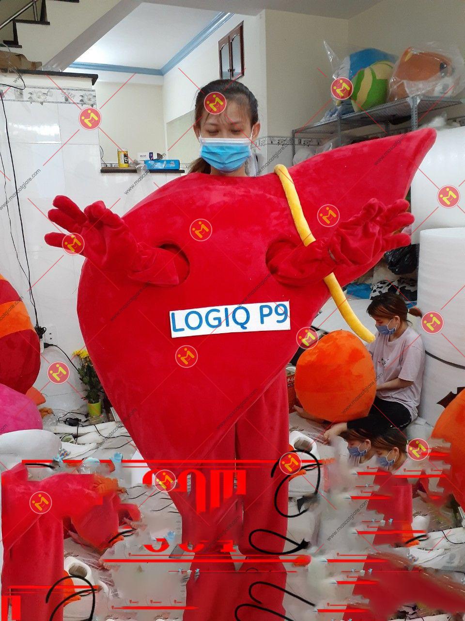 mascot lá gan mascot la gan