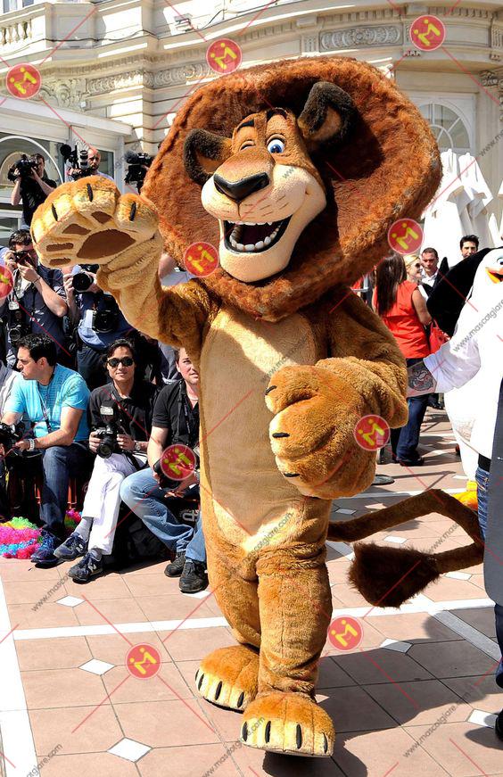 mascot con sư tử