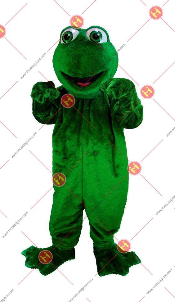mascot ếch xanh