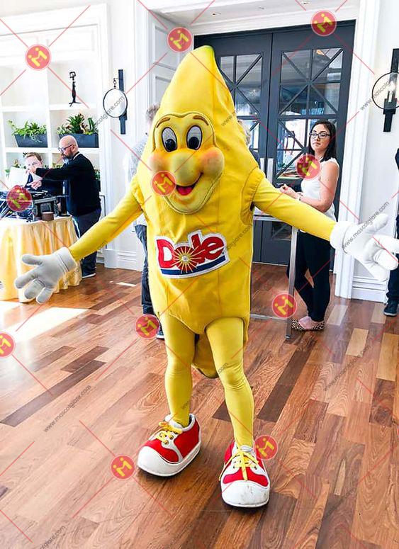 mascot hình quả chuối