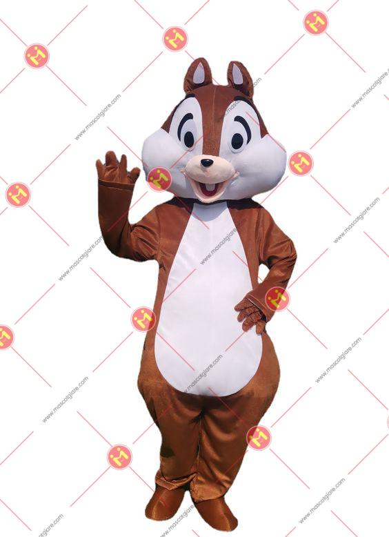 mascot hơi sóc dễ thương