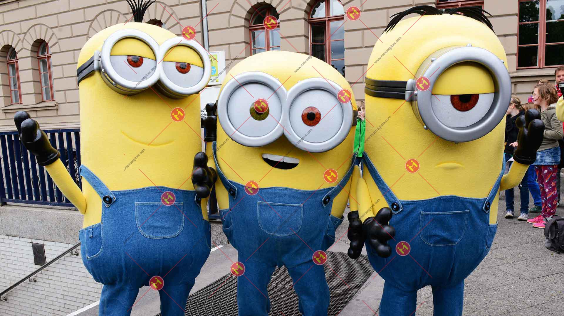mascot minion gia re nKcR