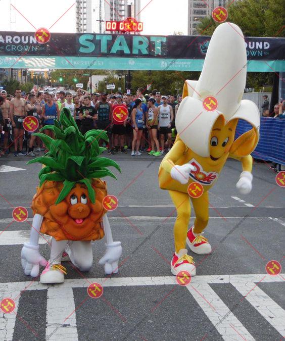 mascot quả dứa