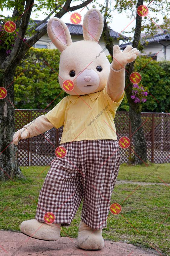 mascot thỏ xinh