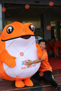 Mascot riêng biệt cho trường đại học FPT.