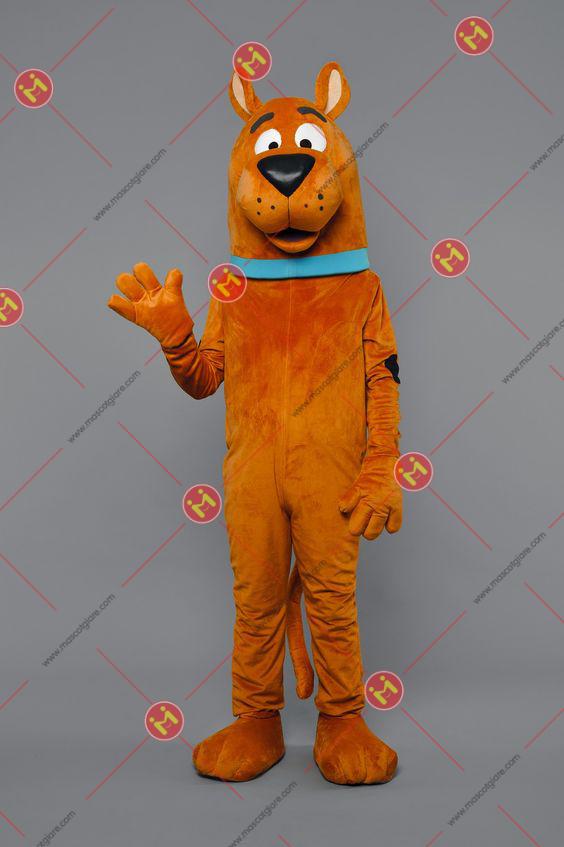mascot chó vàng