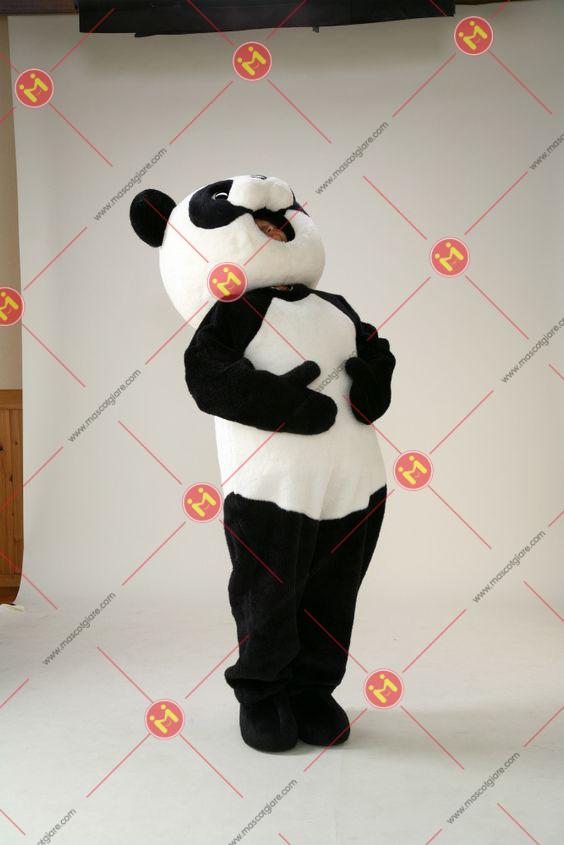mascot gấu panda