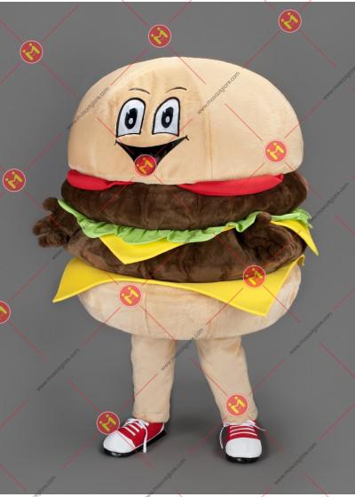 mascot hamburger