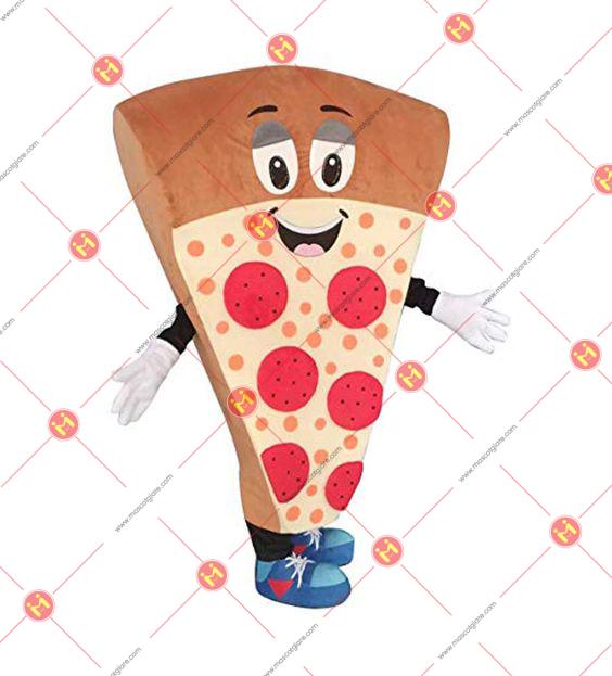 mascot hình sản phẩm pizza