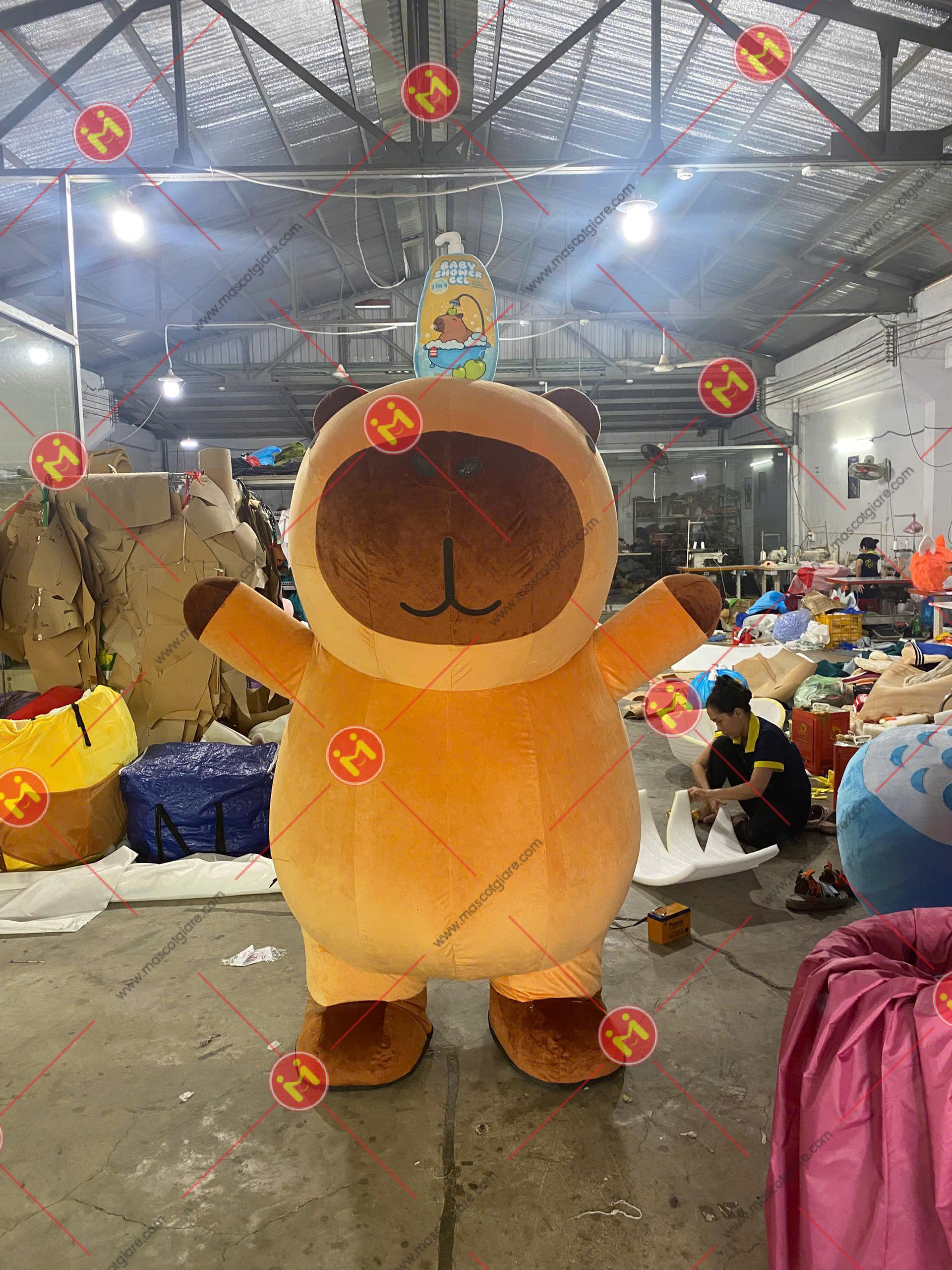 MASCOT CAPPYBARA 1 Mặt trước