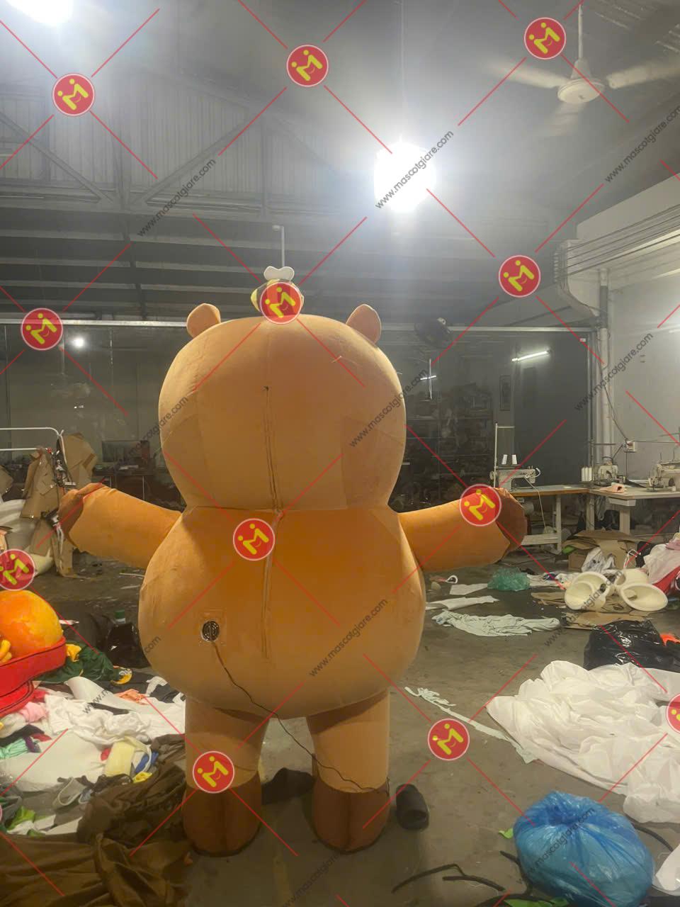 MASCOT CAPPYBARA 3 Mặt Sau